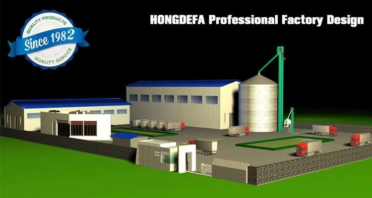 Hongdefa 36t Wheat Flour Making Machine in Ethiopia