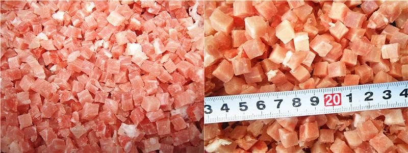 Frozen Meat Block Cutter Meat Shredder Meat Cubes Cutter Machine