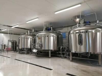 1500L 2000L 15bbl 20bbl SUS304 Food Grade Beverage Beer Making Machine Price