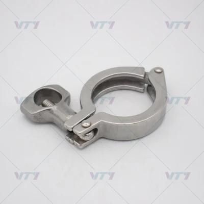DIN/SMS/3A Stainless Steel Heavy Duty Clamp Withi Single Pin