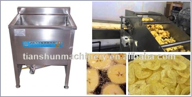 Snack Food Chips Process Machine Chips Frying Machine