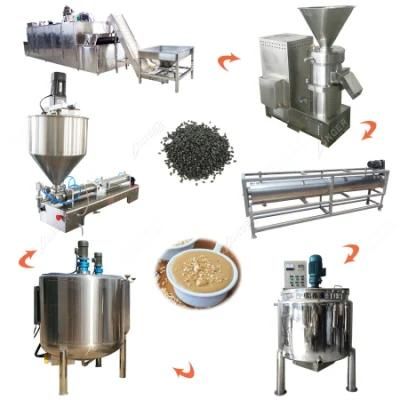800-100kg/H Hot Air Sesame Seed Washing Dryer Peeling Machine Sesame Tahini Production ...