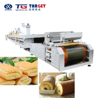 Professional RP1000 Automatic Cake Production Line with Ce Certification