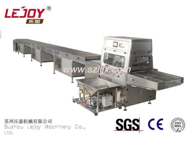 Chocolate Enrobing and Coating Machine for Biscuit Candy Bread Foods