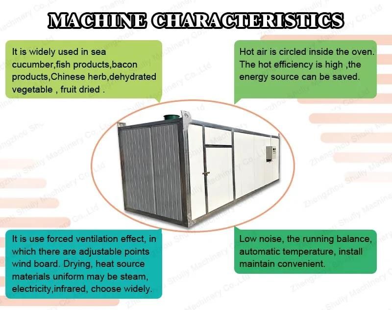 Heat Pump Hot Air Fruits and Vegetables Dry Oven Food Dryer Machine