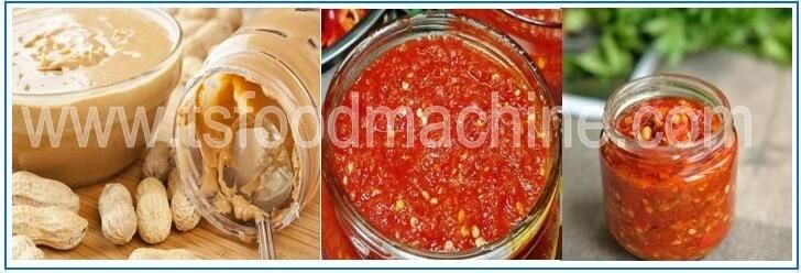 Peanut Butter, Berry Jam and Thick Chilli Sauce Pasteurization Machine