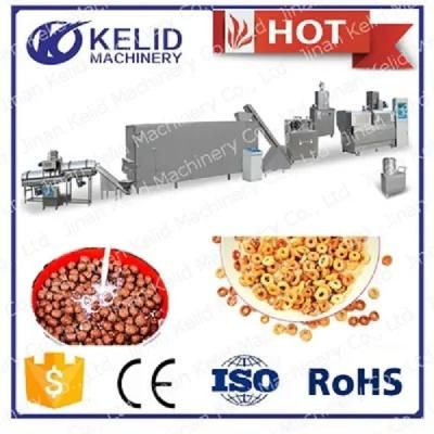 High Capacity Oversea Engineers Breakfast Cereal Loops Processing Machine