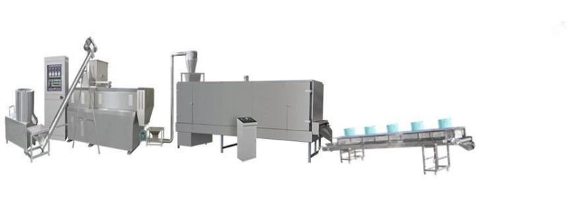 Double Screw Extruder Bread Crumb Machine Production Line