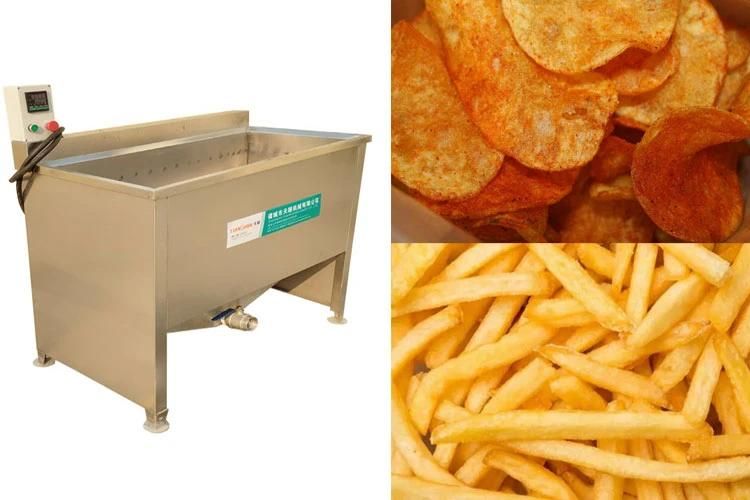 Oil and Water Fryer Rectangular Pototo Chip Fryer Machines