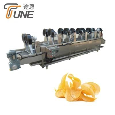 Automatic Industrial Potato Chips / Green Banana Chips Production Line
