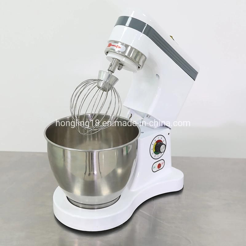 CE Approved 7 Liter Small Stand Food Mixer with Protection Guard