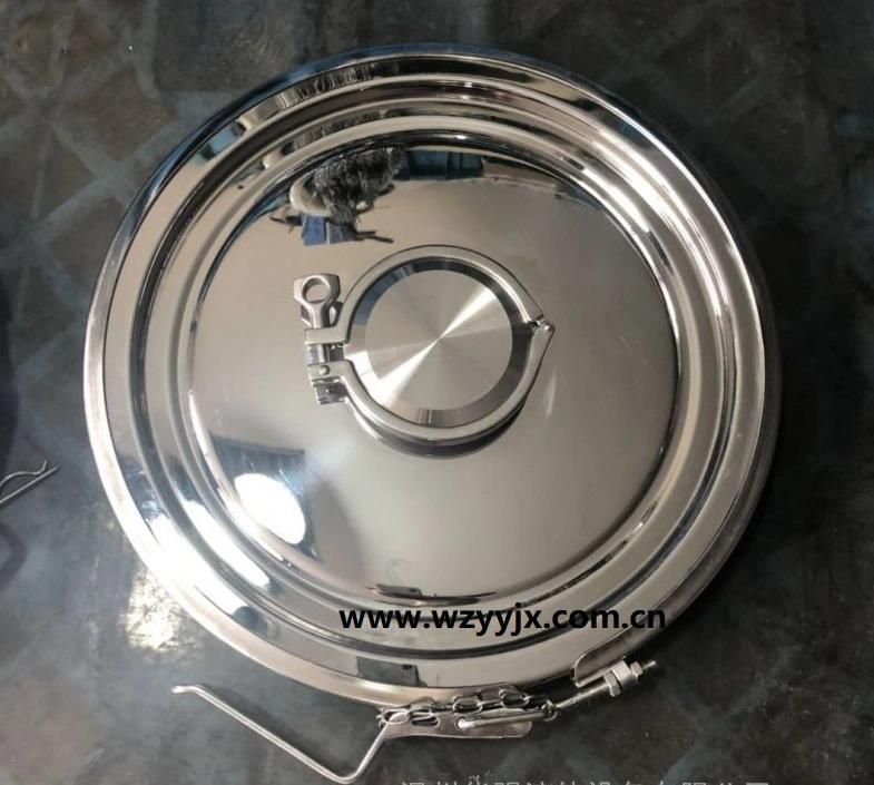 Stainless Steel Round Man-Way Lid Clamp