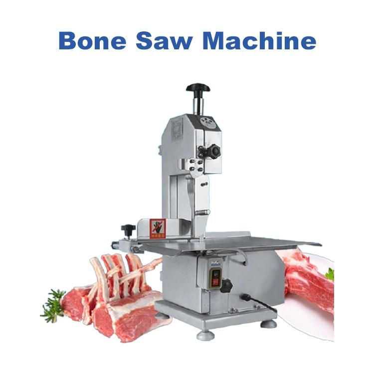 Commercial Butcher Machinery Bone Saw Cutter Meat Dicer Frozen Fish Steak Cutting Bone Saw Machine