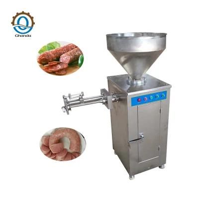 Vertical Sausage Meat Filling Machine Sausage Stuffer Filler Pneumatic Sausage Stuffing ...