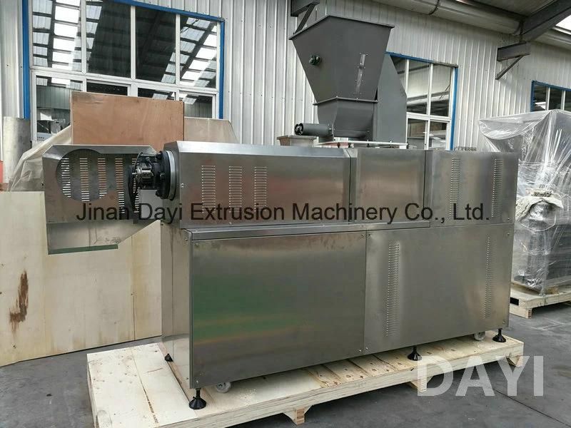 Jinan Dayi Double Screw Snacks Panko Bread Crumbs Machine Production Line