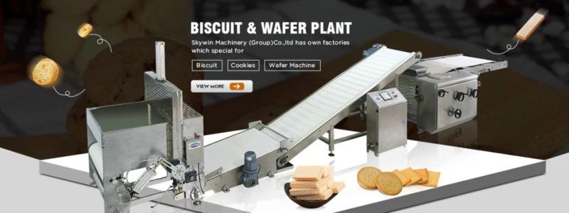 Skywin Industry Automatic Soft Biscuit Rotary Moulding Machine Snack Food Machine