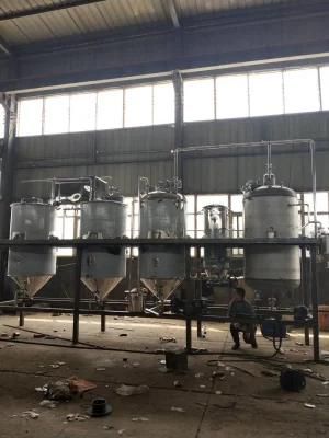 New Condition Crude Oil Refinery Plant Peanut/Palm/Sunflower Oil Refining Machine