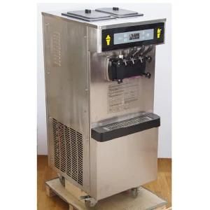 Double Compressor Ice Cream Machine for High-End User with 304 Stainless Steel Casing ...