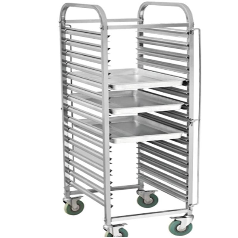 201 304 316 Food Grade Stainless Steel 32 Trays Tray Trolly /Gastronorm Trolley/Food Trolley for Sale