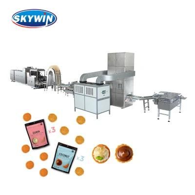 80-300kg Per Hour Chocolate Wafer Biscuit Production Line Machine
