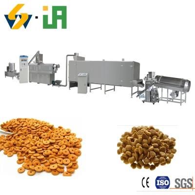 Dry Automatic Animal Pet Dog Feed Pellet Production Line Machine