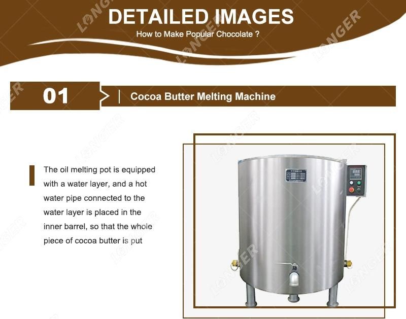 Italy Fully Automatic Price Chocolate Chip Manufacturers Chocolate Production Line for Sale