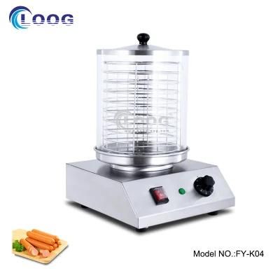 Professional Restaurant Equipment in Stainless Steel Hot Dog Steamer Insulation Cooking ...