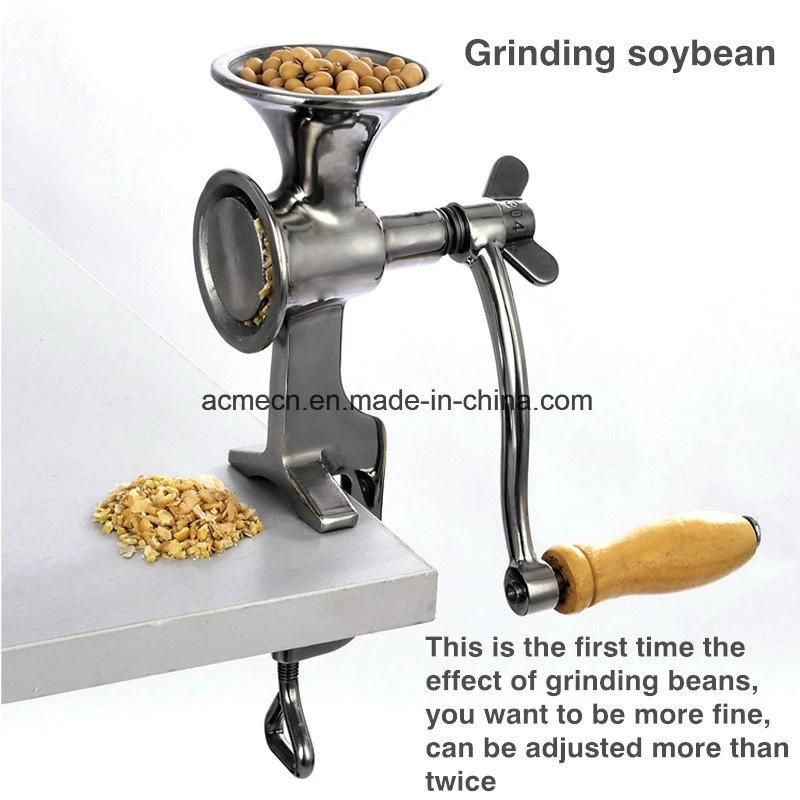 Household Mini Manual Medicinal Materials Pulverizer Chili Flour Making Machine