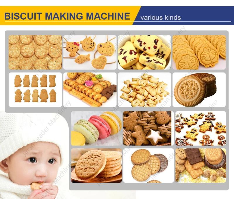 Industrial and Good Taste Mini Hard Biscuit Making Machine for Sale