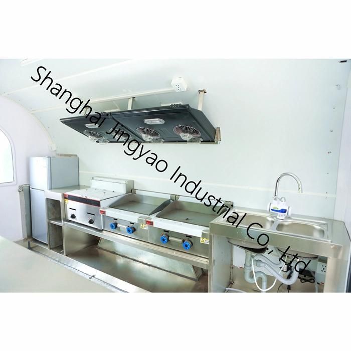 New Design Stainless Steel Mobile Camper Kitchen Trailer with Ce Approved