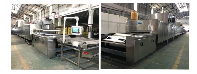 Fully Automatic Big Capacity Industrial Tunnel Oven for Baking Biscuit&Cookies