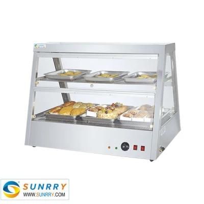 Commercial Electric Display Snacks / Food Warmer Cabinet Ce Safe Food in Kfc