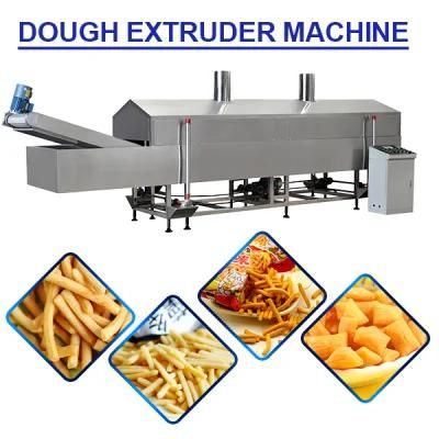 Commerical New Condition Fried Wheat Flour Snack Machine Fry Wheat Corn Flour Pellet 3D ...