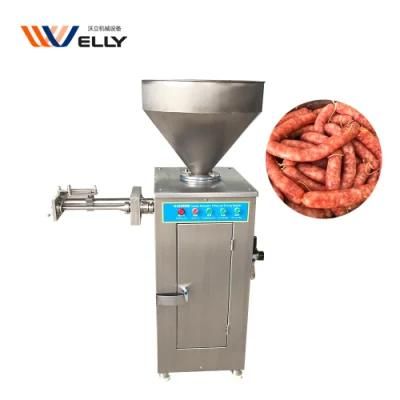 Food Industry 304 Stainless Steel Electric Sausage Filler Machine