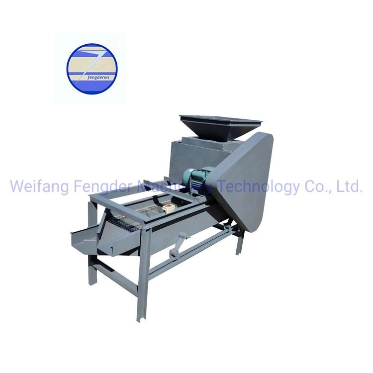 Hazelnut Separator Almond Nut Shell Broken Cracker Palm Kernel Cracking and Separating Machinesample Available