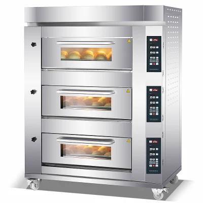 Professional Manufacturer of Commercial Baking Machinery 1 2 3 Deck Bakery Equipment Pizza ...
