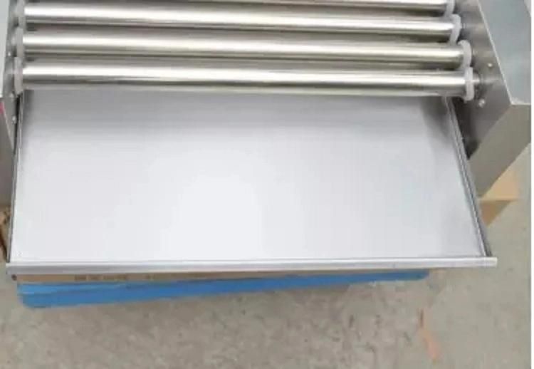 Food Street Snack Equipment Electric Household BBQ Grill Hotdog Rolling Oven Baker Electric Sausage Making Machine Warm Hot Dog Maker for Supermarket