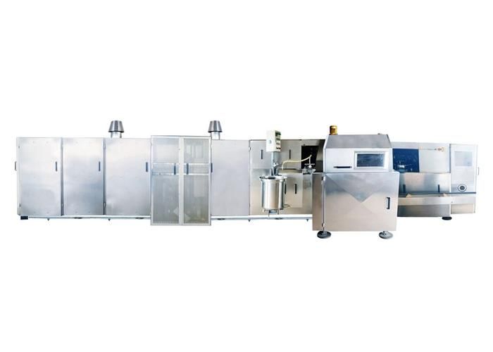 Stainless Steel Ice Cream Cone Production Line High Speed Working 380V