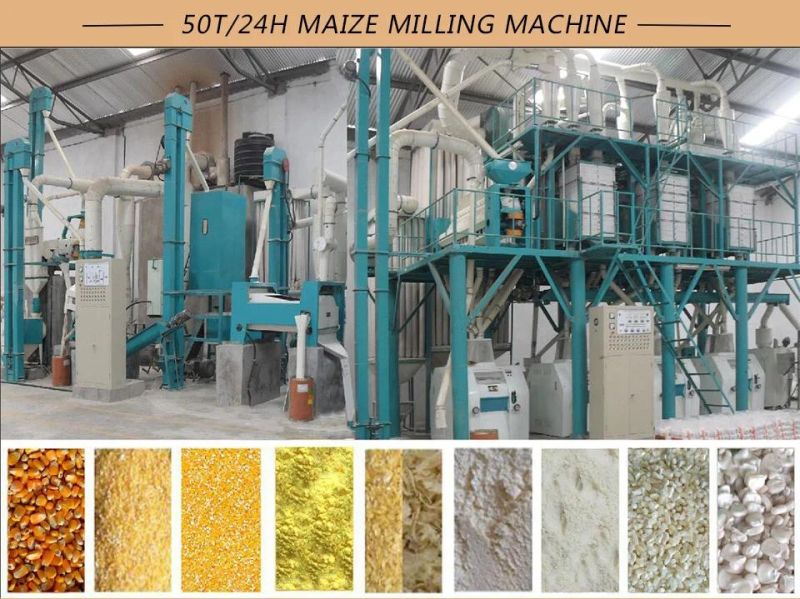 50t Maize Mill in South Africa Running for Maize Grits