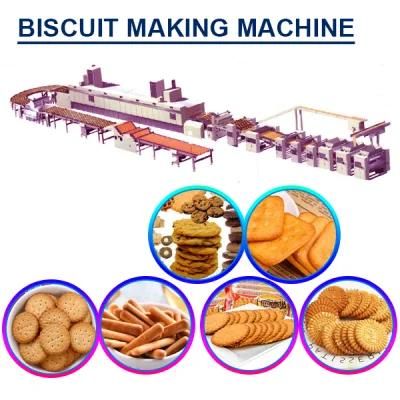 Small Scale Automatic Biscuit Making Machine Factory Price with High Quality