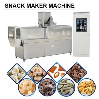 Automatic Corn Rice Cheese Ball Puff Snack Food Chocolate Corns Making Machine