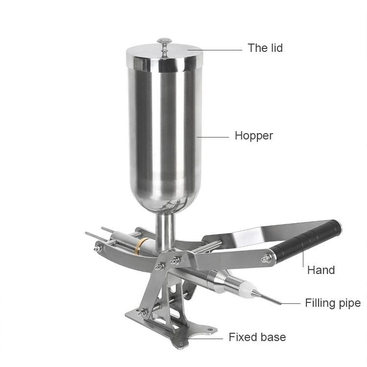 Churro Fruit Pulper Jam Filling Maker Churros Hopper Machine