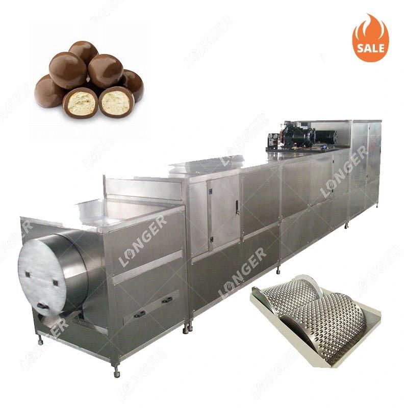 Raisin Chocolate Easter Egg Making Production Chocolate Malt Ball Chocolate Lentil Forming Machine for Small