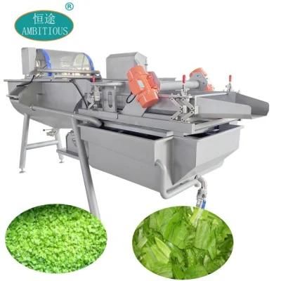 Automatic Cutting Vegetable Processing Line Fruit Washing Machines
