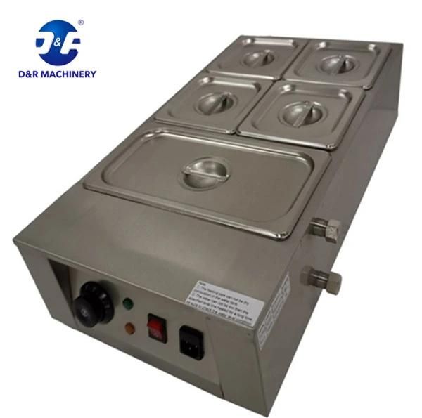 Dr-Cm-5 Chocolate Melter with 4 Trays for Chocolatier