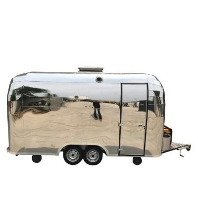 Airstream Food Trailer Truck Mobile Food Cart with Quality