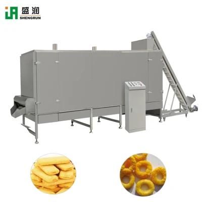 Twin Screw Maize Extruder Equipment Puff Snacks Making Machine Production Line