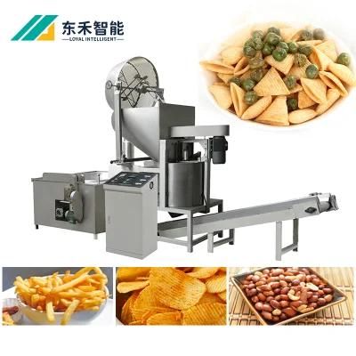 Best Price Automatic Stirring Batch Fryer Machine for Snacks Industrial Batch Frying ...