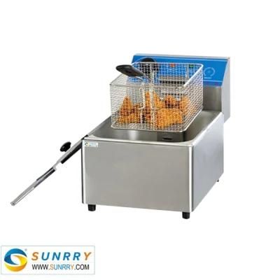Commercial Single Tank Fries Crisps Deep Fryer Machine