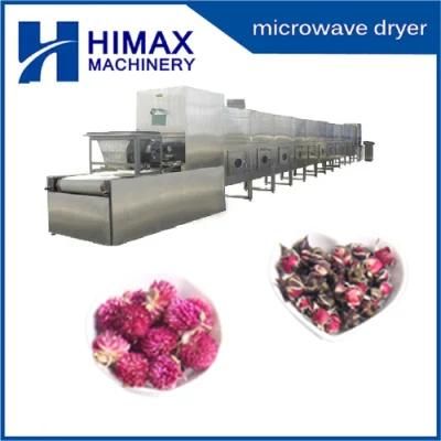Industrial Equipment Microwave Leaves Rose Flower Drying Machine Dryer